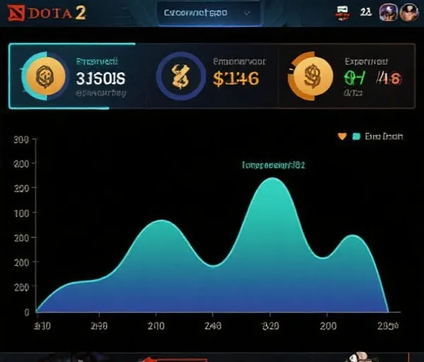 Dota2实时数据面板