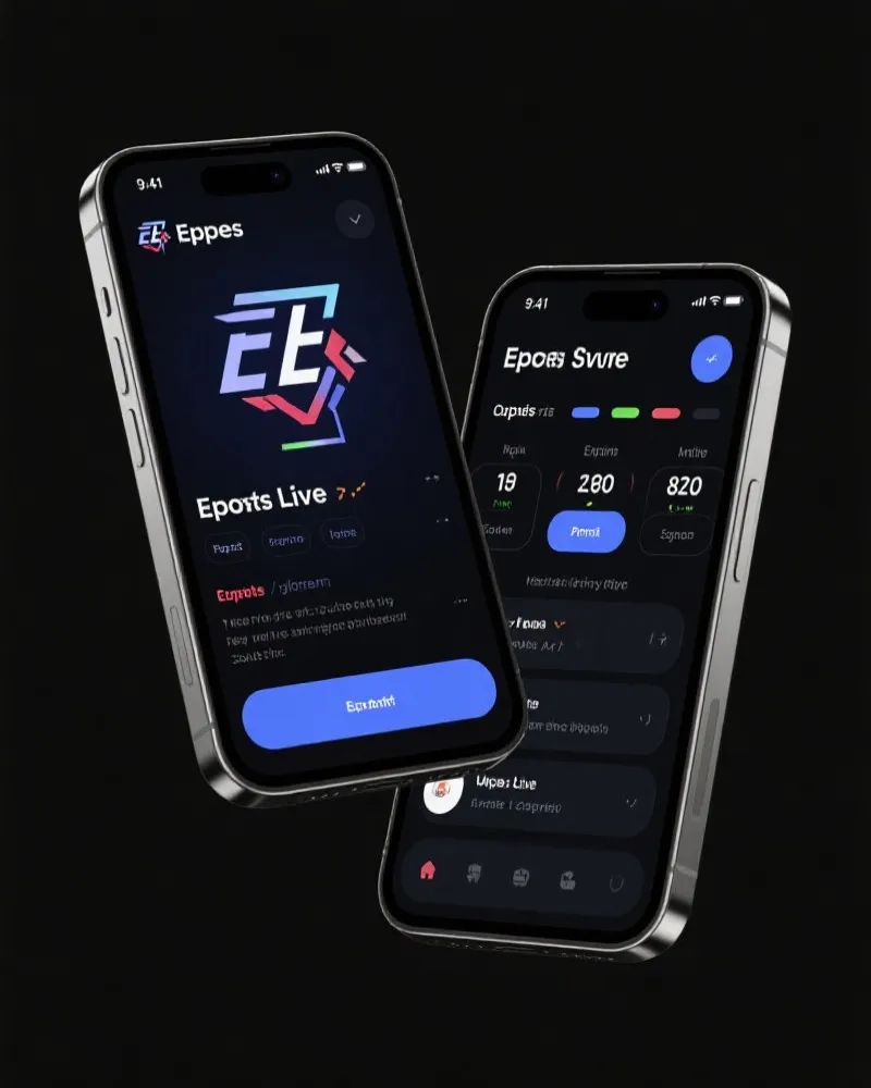 蜂鸟电竞APP界面展示
