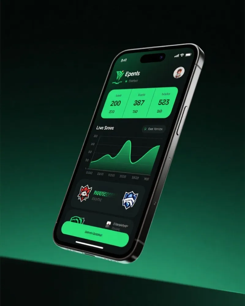 蜂鸟电竞比分 APP界面展示